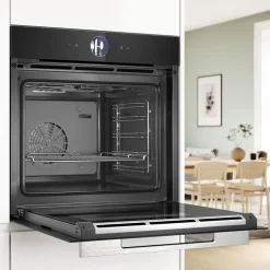 Outlet BOSCH Piekarnik do zabudowy seria 8 inox/czarny HBG7363B1