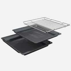 Outlet BOSCH Piekarnik do zabudowy seria 8 inox/czarny HBG7363B1
