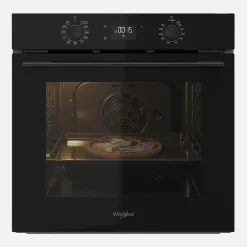 WHIRLPOOL Piekarnik do zabudowy SoftClosing czarny OMK58CU1SB