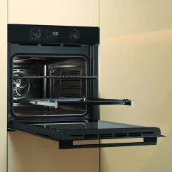 WHIRLPOOL Piekarnik do zabudowy SoftClosing czarny OMK58CU1SB