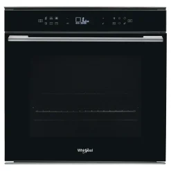WHIRLPOOL Piekarniki^Piekarnik elektryczny do zabudowy samoczyszczący, czarny W7 OM4 4S1 P BL