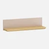 Sale inny Półka wisząca do salonu 90 cm IDELLO taupe dąb kamienny