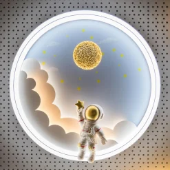Clearance Zumaline Plafon LED astronauta kolorowy FOCUS