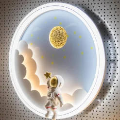 Clearance Zumaline Plafon LED astronauta kolorowy FOCUS
