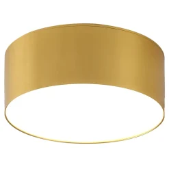 Zumaline Wszystkie Lampy Sufitowe^Plafon LED barwa neutralna 4000K złota SOLARI 12 cm