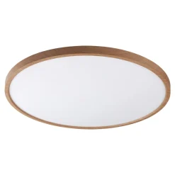 Zumaline Plafony|Wszystkie Lampy Sufitowe^Plafon LED CCT CAMI jasne drewno 40 cm