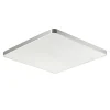 Zumaline Plafony|Wszystkie Lampy Sufitowe^Plafon LED kwadratowy srebrny SIERRA 80 cm