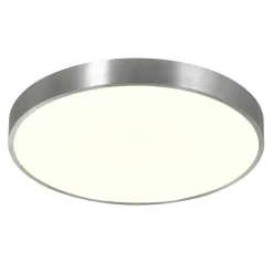 Zumaline Plafony|Wszystkie Lampy Sufitowe^Plafon LED okrągły srebrny SIERRA 40 cm