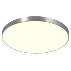 Best Zumaline Plafon LED okrągły srebrny SIERRA 60 cm