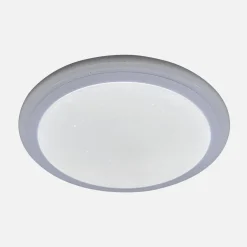 Best Zumaline Plafon LED RGB biały ARESO z pilotem 41 cm