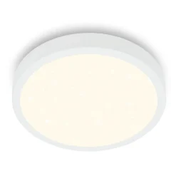 Plafony|Wszystkie Lampy Sufitowe^Plafon LED z pilotem biały RUNA 38 cm