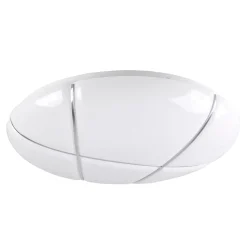 Plafony|Wszystkie Lampy Sufitowe^Plafon LED z pilotem biały ATLAS 50 cm