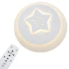 Sale Plafon ozdobny LED GWIAZDA 48 W P-798/9 z pilotem
