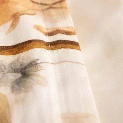 Outlet Faro Pościel bawełniana w kwiaty NATURAL BOHO 160x200 cm
