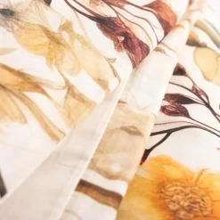 Outlet Faro Pościel bawełniana w kwiaty NATURAL BOHO 160x200 cm