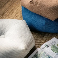 Best inny Poduszka beżowa PUFFY PUF 48x18 cm
