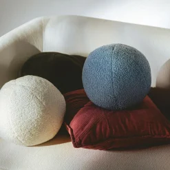 Best inny Poduszka dekoracyjna niebieska BALL 27 cm