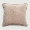 Clearance inny Poduszka dekoracyjna różowo-złota FLOWERS 60x60 cm