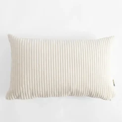 Best inny Poduszka MILA CORD kremowa 30x50 cm