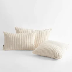 Best inny Poduszka MILA CORD kremowa 30x50 cm