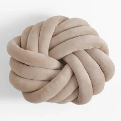 Sale inny Poduszka ozdobna węzeł beżowa TWISTY 30 cm