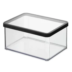 ROTHO Pojemniki Na Żywność^Pojemnik do żywności szeroki LOFT czarny 2,25 l