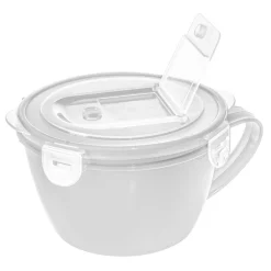 Discount Pojemnik hermetyczny okrągły z uchwytam Q-LOCK 0,9 l