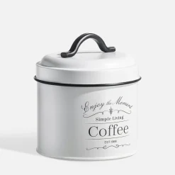 Best inny Pojemnik kuchenny biały COFFEE 13 cm