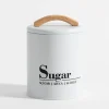 inny Pojemniki Na Żywność^Pojemnik kuchenny biały SUGAR 16 cm