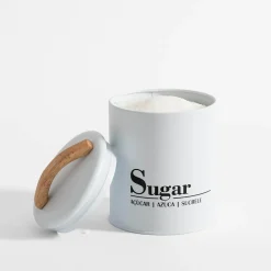 inny Pojemniki Na Żywność^Pojemnik kuchenny biały SUGAR 16 cm