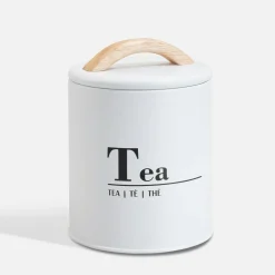 inny Pojemniki Na Żywność^Pojemnik kuchenny biały TEA 16 cm