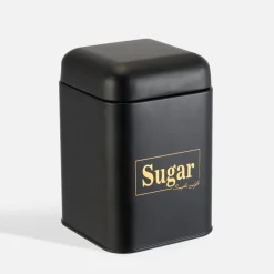 New inny Pojemnik kuchenny czarny SUGAR 19 cm