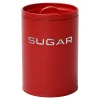 inny Pojemniki Na Żywność^Pojemnik kuchenny na cukier czerwony SUGAR