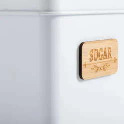 inny Pojemniki Na Żywność^Pojemnik na cukier z bambusową tabliczką SUGAR