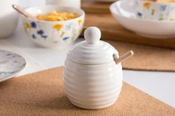 Hot Pojemnik na miód z pokrywką i czerpakiem 11,5 cm