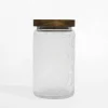inny Pojemnik szklany z akacjową pokrywką 1000 ml