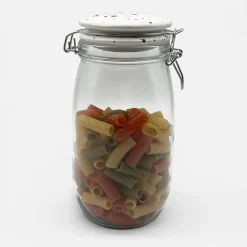 inny Pojemniki Na Żywność^Pojemnik szklany z ceramiczną pokrywką 1,5 l