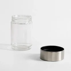 Hot inny Pojemnik szklany z metalową pokrywką 750 ml
