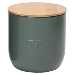 Prima Cucina Pojemnik z bambusową pokrywką na herbatę 12 cm