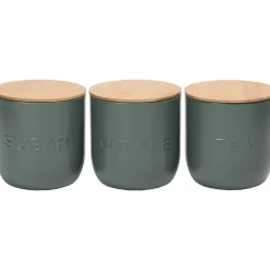 Prima Cucina Pojemnik z bambusową pokrywką na herbatę 12 cm