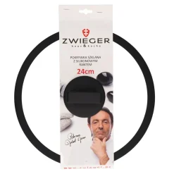 Best ZWIEGER Pokrywka szklana z silikonem 24 cm