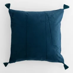 Sale Poszewka dekoracyjna ciemnoniebieska WAYNE 45x45 cm