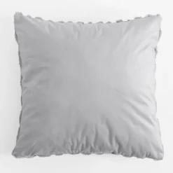 Best inny Poszewka dekoracyjna szara BRAGA 45x45 cm