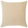 Clearance Estetica Poszewka dekoracyjna welurowa VELVIO beżowa 45x45 cm