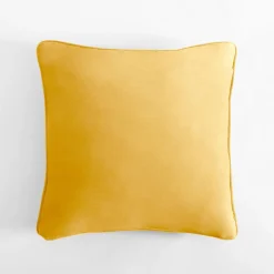 Poszewki I Poduszki Dekoracyjne^Poszewka żółta ANSLEY 45x45 cm