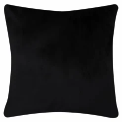 Outlet Estetica Poszewka welurowa czarna SIENNA 45x45 cm