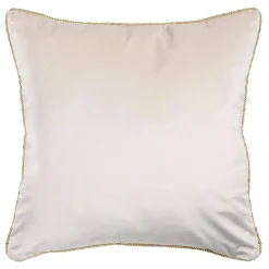 New Estetica Poszewka welurowa kremowa LILLE 45x45 cm