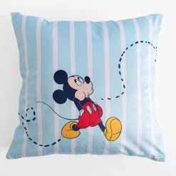Dzieci inny Poduszki I Poszewki Dla Dzieci|Poszewki I Poduszki Dekoracyjne^Poszewka welurowa niebieska MICKEY DISNEY 40x40 cm