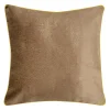 Sale Poszewka welurowa taupe ALASKA 45x45 cm