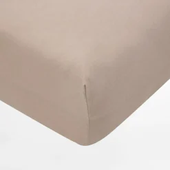 New Darymex Prześcieradło beżowe JERSEY z gumką 60x120 cm
